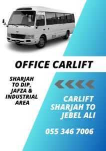 Carlift Sharjah to Jebel Ali