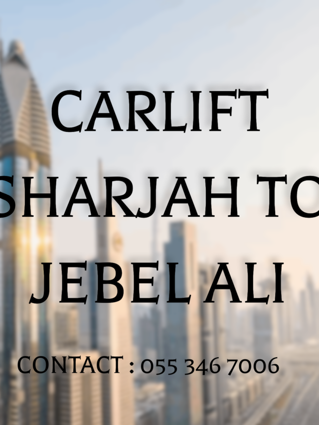 Car Lift to Jebel Ali