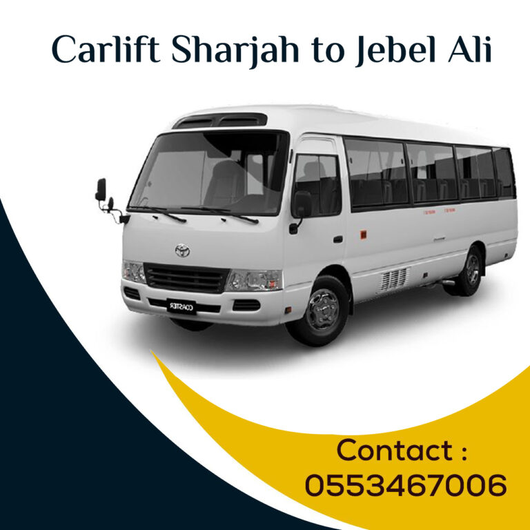 sharjah to jebel ali car lift